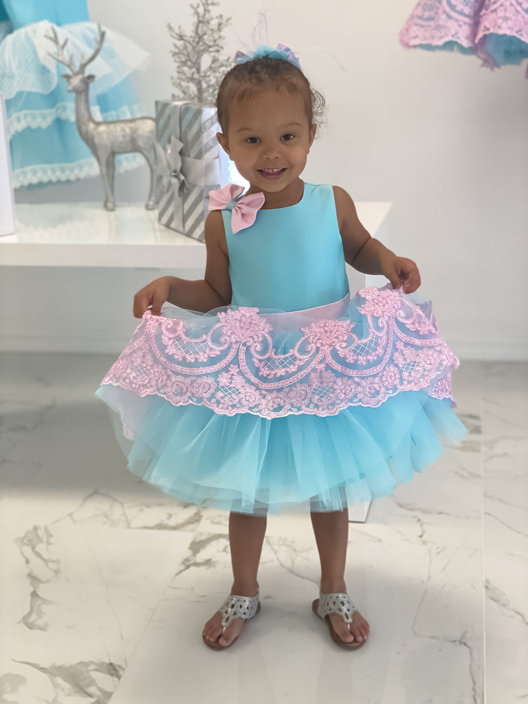 Alana Dress Pastel - Baby Essentially