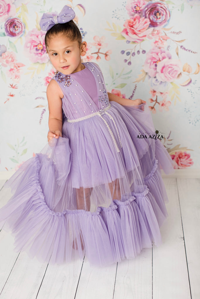 Ivy Lavender Dress - Baby Essentially