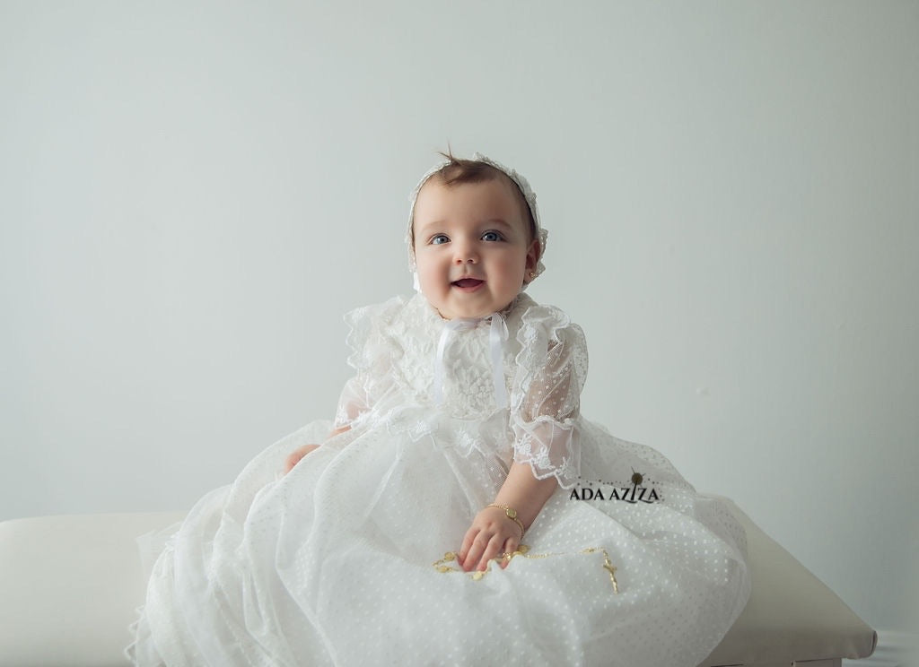 Millie Christening Dress - Baby Essentially